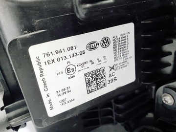 фото thumb №14, Vw touareg iii 761 18r+ левая лампа перед полный led ory eu !!!