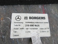 фото thumb №6, Обшивка обивка багажника правый задняя mercedes w219 c219 cls sedan