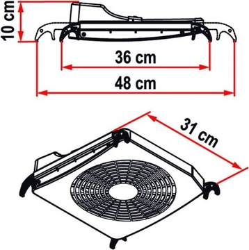 Вентилятор окна крыши прицепа Turbo12V FIAMMA