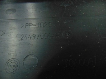 фото thumb №12, Крышка защита акумулятора trafic iii vivaro b talento nv300 244970004r оригинальный номер