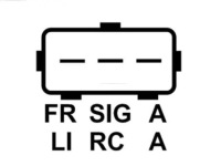 фото thumb №5, Генератор 150a a6049 denso as-pl ford volvo c30