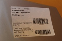 фото thumb №10, Бампер перед mercedes c-klasa w206 206 63 s amg карбон оригінальний номер a2068859401