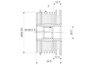 фото thumb №1, Генератор - зчеплення односторонній valeo 588114