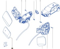 Кришка заливної пального renault symbioz 135060169r Оригінал, фото thumb