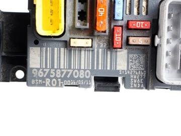 фото thumb №5, Модуль bsm коробка предохранителей citroen c4 picasso peugeot 407 9667044880