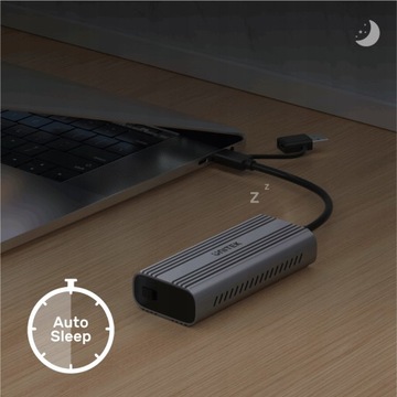КОРПУС ДЛЯ ДИСКА M.2, PCIE, NVME/SATA 10 Гбит/с UNITEK
