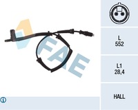 фото thumb №2, Датчик, швидкість обертова колеса fae 78027