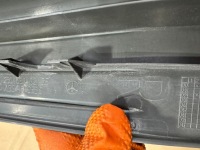фото thumb №11, Молдинг пороговая правая, внутренняя серый, порог mercedes sl r230, w230 55