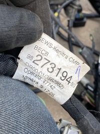 фото thumb №11, Установка джгут камери двигуна opel corsa f 1,2 vti 9804848480