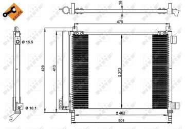 фото thumb №11, Радиаторов кондиционера nrf 350228 921001hc1a