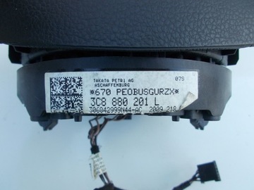 фото thumb №7, Подушка подушка безпеки ліва водія vw golf vi passat b7 eos 3c8880201l