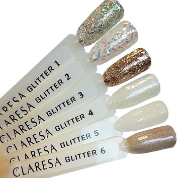 CLARESA GLITTER GLITTER HYBRID ЛАК 4