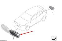 фото thumb №11, Bmw x2 f39 передняя правая защита бампера 51137424778 7424778