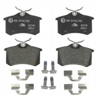 фото thumb №2, Тормозные колодки + тормозные диски задняя ate renault scenic iii 3 grand