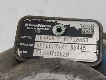 фото thumb №8, Турбонагнітач 7701478939 54359710028 16446rh82728353 1.5dci renault