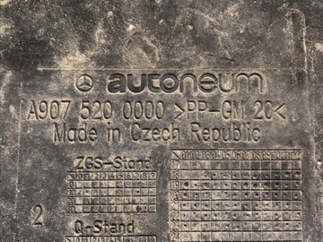 фото thumb №8, Mercedes sprinter 907 плита защита pod двигатель a9075200000