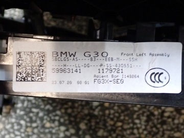 фото thumb №10, Комплект сидений европа оригинал европа подогрев bmw 5 g30 м-пакет sedan 20r