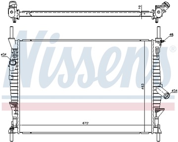 фото thumb №14, Nissens 69240 радіаторів, система охолодження двигуна