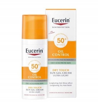 EUCERIN Sun Protection Oil Control Легкий защитный гель-крем SPF 50, 50 мл