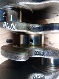 Wał колінчастий vw audi seat skoda 1,9 2,0tdi 2,0b 2,4b 2,5 tdi 038j 038l 06af Київ, фото thumb