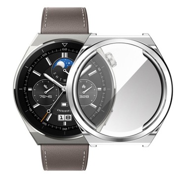 СИЛИКОНОВЫЙ ЧЕХОЛ ДЛЯ HUAWEI WATCH GT3 PRO 46 мм ПРОЗРАЧНЫЙ