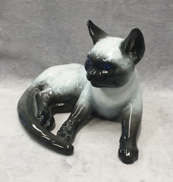 Фарфоровый кот Rosenthal selb Fritz HEIDENREICH