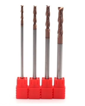 Frez węglikowy VHM 55HRC Fi 10mm długi 150mm LONG
