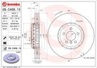 фото thumb №3, Тормозные диски тормозные колодки перед brembo bmw 7