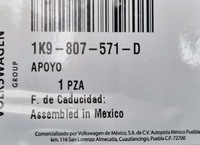 фото thumb №9, Направляющая кронштейн фара перед левый vw golf vi