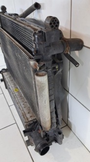 Mokka 1.7 cdti комплект радіатор води кондиціонера інтеркулер + вентилятор в Україні, фото thumb