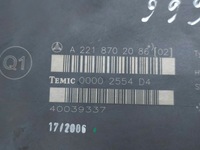 фото thumb №9, Mercedes-benz s w221 2007 модуль / блок управления сиденье