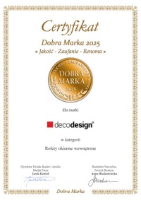 Готовая сложенная ролетка «день-ночь» 134x150 DecoDesign