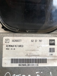 фото thumb №4, Блок керування набір стартовий opel astra ii 1.6 16268377