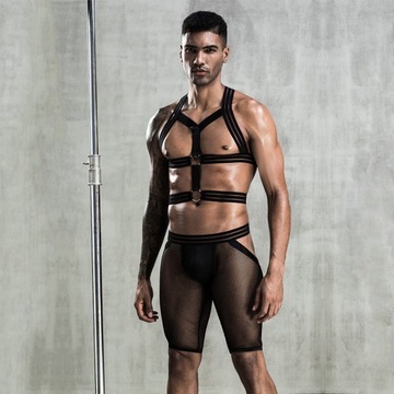 Jockmail Косплей эротический мужской костюм с ремешком