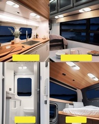 фото thumb №6, Лампа освітлення салону діодна do kampera łodzi причепа ściemnialna