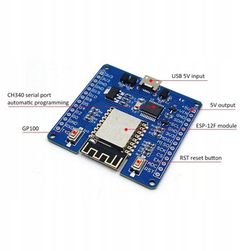 CQ DC 5V ESP8266 Плата разработки программ MicroPython