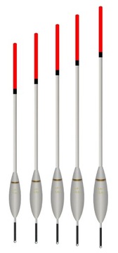 5 X BRAND BALSA FLOAT WAGGLER MATCH 7-12 г F5