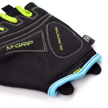RĘKAWICZKI ROWEROWE NA ROWER KRÓTKIE METEOR GEL GX38 XS żelowe elastyczne