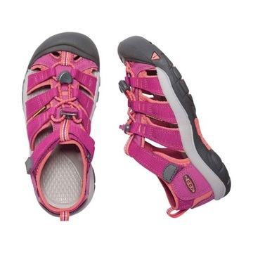 SANDAŁY KEEN NEWPORT H2 YOUTH BERRY/CORAL 35