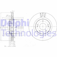 фото thumb №1, 2 x delphi диск hamulcowamitsubishi outlander