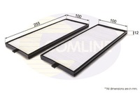 фото thumb №1, Фильтр салонный comline /kpl/ hyundai accent 00-/getz 02-