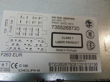 фото thumb №15, Радіо заводські opel combo d doblo ii 7355268720