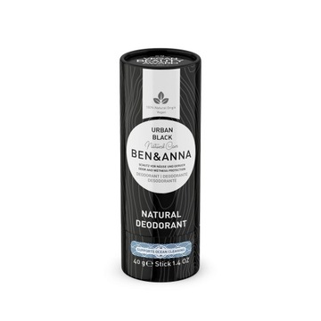 Ben&Anna, Дезодорант URBAN BLACK (стик), 40 г.