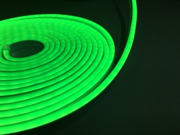 Светодиодная лента NEON LED FLEX 12V ЗЕЛЕНАЯ IP67