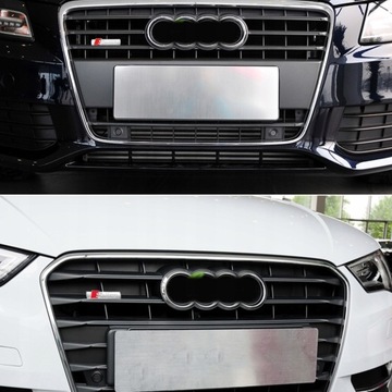 ЭМБЛЕМА AUDI S-LINE Передняя решетка радиатора