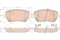 фото thumb №9, Тормозные колодки ham. gdb3546 trw