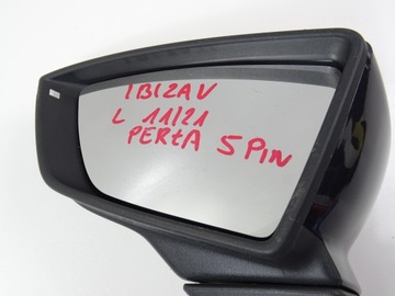 фото thumb №14, Seat ibiza v 6f0 дзеркало ліві 5pin європа перлина