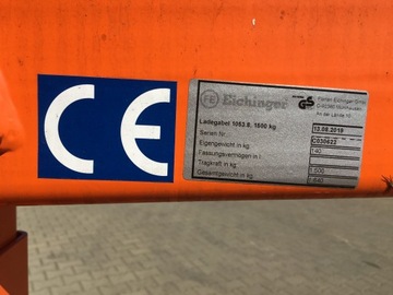 Вилы для поддонов HDS строп EICHINGER гребенка 1,5