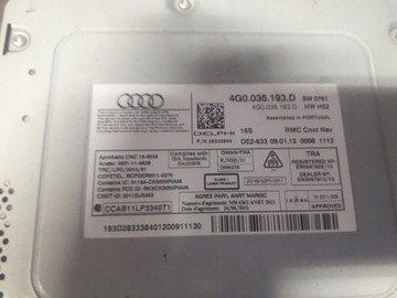 фото thumb №9, Audi a6 c7 панель керування навігації 4g1919610b