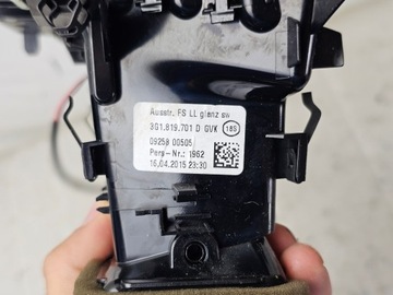 фото thumb №5, Решітка повітропровід впуск дифузор консолі захист dekor планка vw passat b8